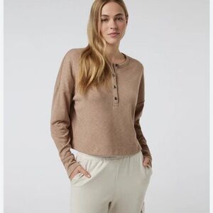 Vuori Sunrise oversized Henley size S